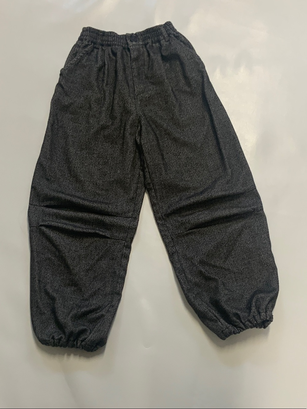 Zara Kids Herringbone Parachute Pants